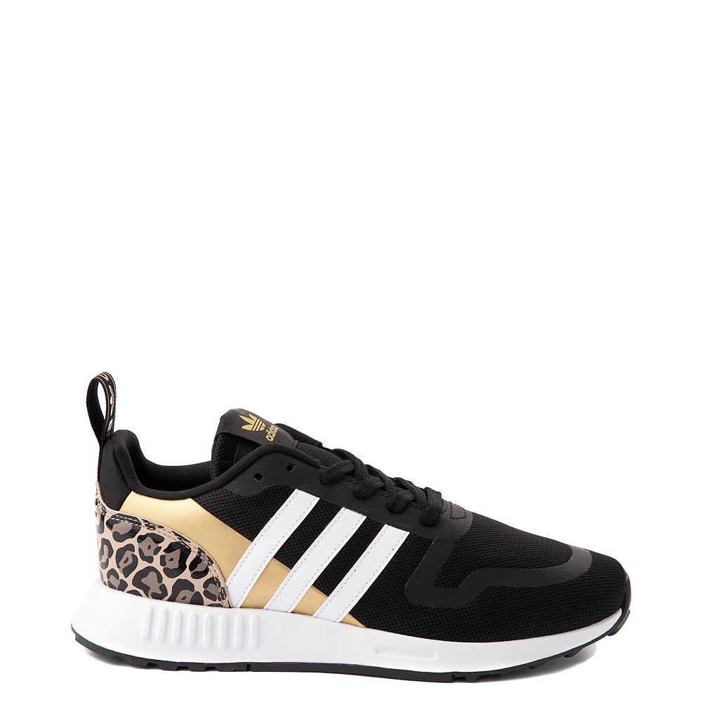 Womens adidas Multix Athletic Shoe - Black / Gold / Leopard