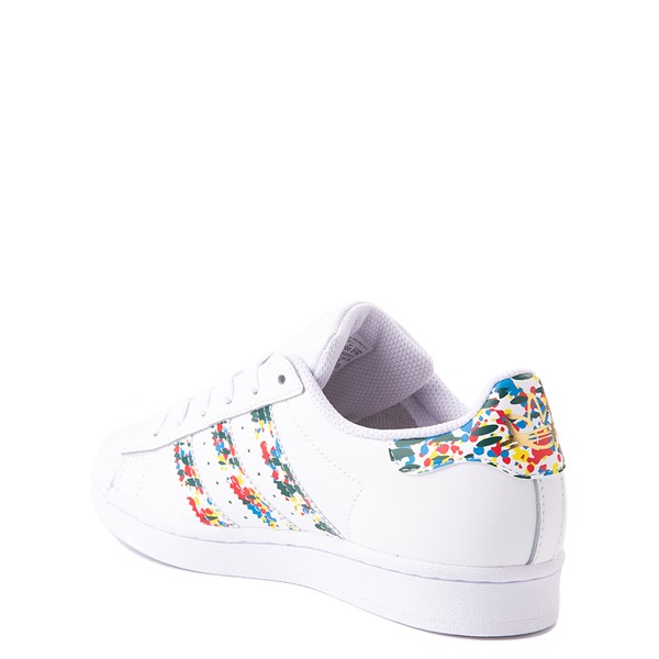 adidas Superstar Paint Splatter Athletic Shoe - Big Kid - White | Journeys