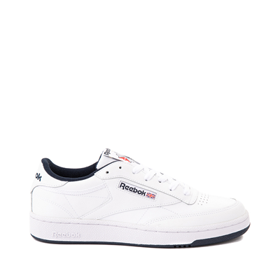 galop Verzorger Betsy Trotwood Mens Reebok Club C 85 Athletic Shoe - White / Light Gray | Journeys