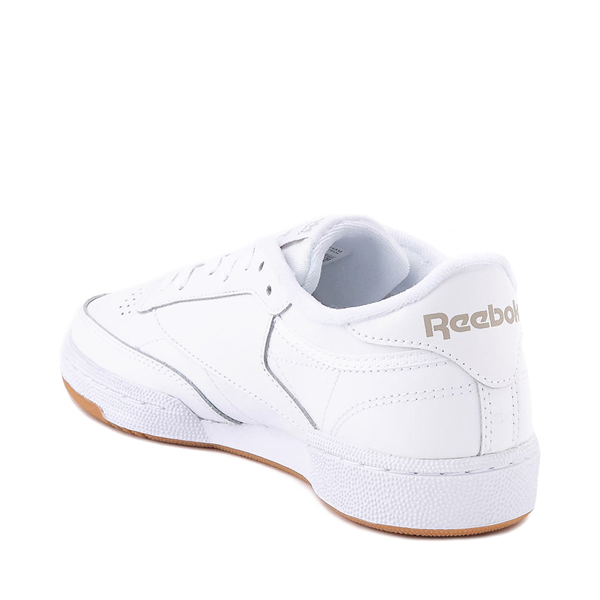 Womens Reebok Club C 85 Athletic Shoe - White / Gray Gum
