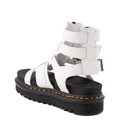 dr martens olson sandals white