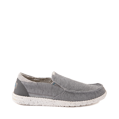 Alternate view of Mens Hey Dude Thad Slip On Casual Shoe - Sharkskin