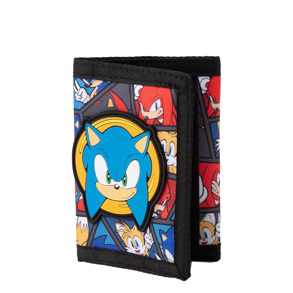 Sonic the Hedgehog™ Tri-Fold Wallet - Black / Multicolor