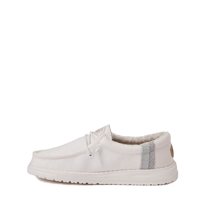Alternate view of Hey Dude Wally Casual Shoe - Little Kid / Big Kid - Natural White
