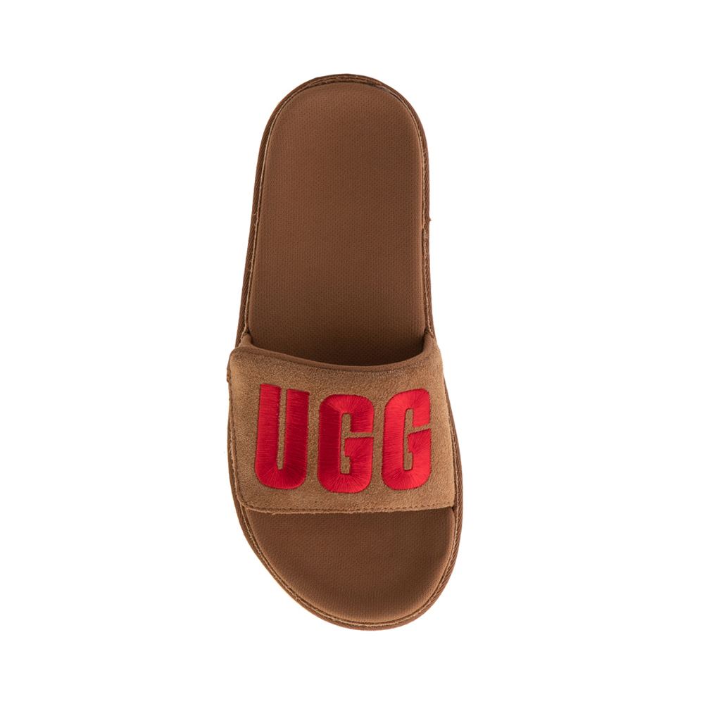 Womens UGG® Laton Slide Sandal - Chestnut | Journeys