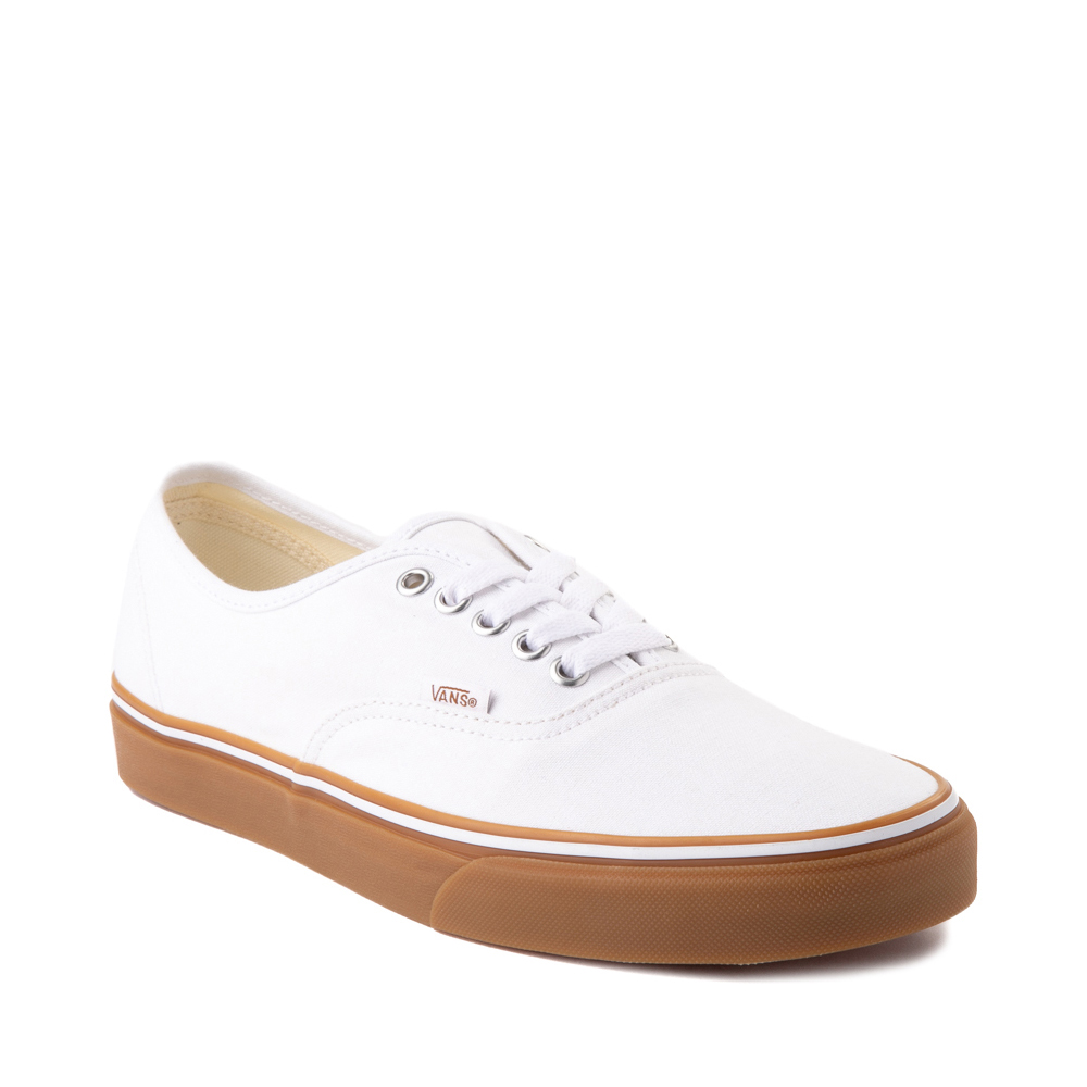 Vans Authentic Skate Shoe - White / Gum 