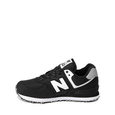 Alternate view of New Balance 574 Athletic Shoe - Little Kid - Black / Silver