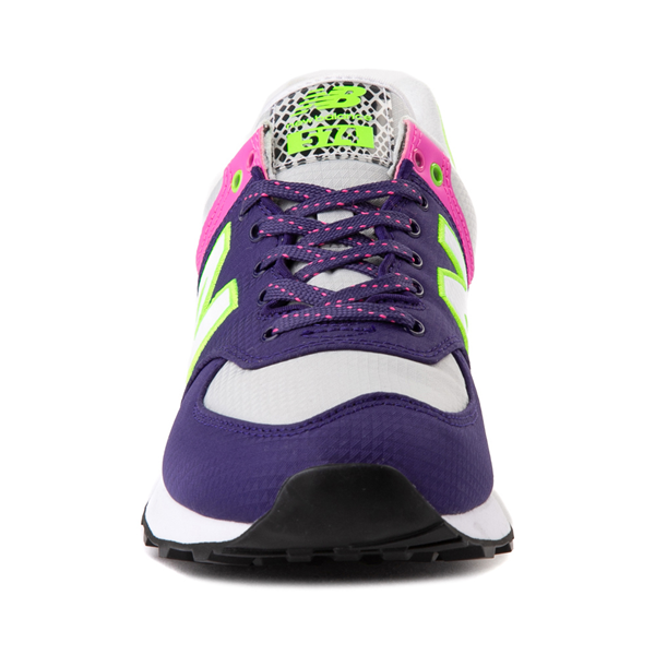 51 White Bright purple running shoes for Women