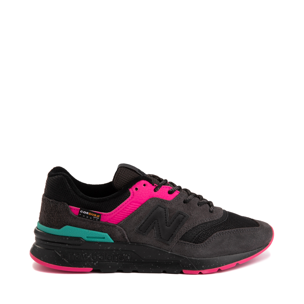 Womens New Balance 997H Athletic Shoe - Black / Pink