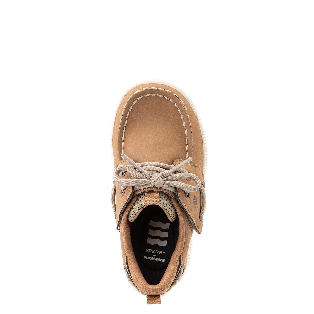 Sperry TopSider Fairwater PlushWave Boat Shoe Toddler Tan Journeys
