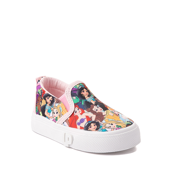 alternate view Ground Up Disney Princesses Slip On Sneaker - Toddler - MulticolorALT5