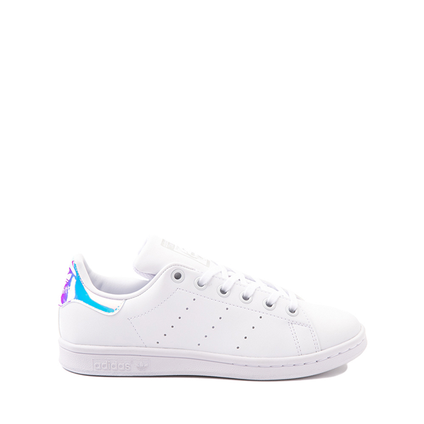 Main view of adidas Stan Smith Athletic Shoe - Big Kid - White / Iridescent