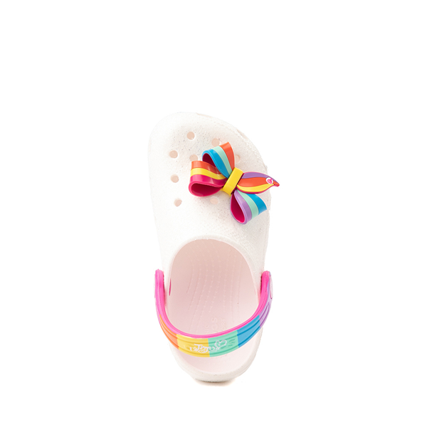 alternate view Crocs Fun Lab JoJo Siwa™ Clog - Baby / Toddler / Little Kid - WhiteALT2