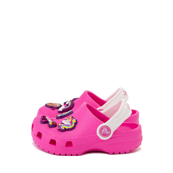 alternate view Crocs Fun Lab JoJo Siwa™ Clog - Baby / Toddler / Little Kid - Electric PinkALT1