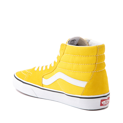 Alternate view of Vans Sk8-Hi Skate Shoe - Cyber Yellow
