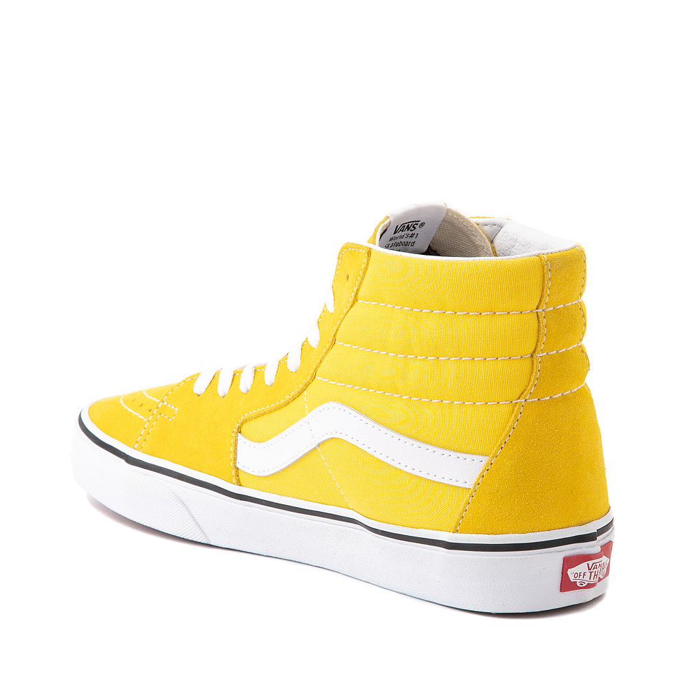 Vans Sk8 Hi Skate Shoe - Cyber Yellow 