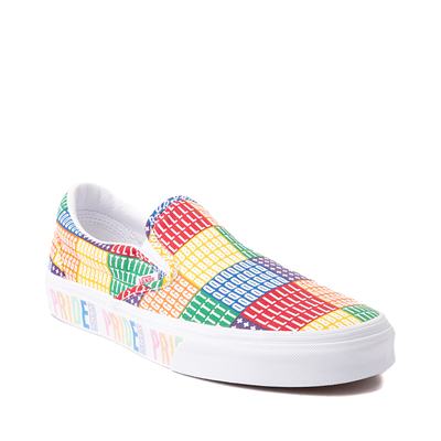 vans pride slip ons