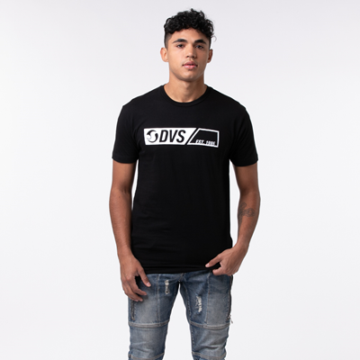 Alternate view of Mens DVS Est. &apos;95 Tee - Black