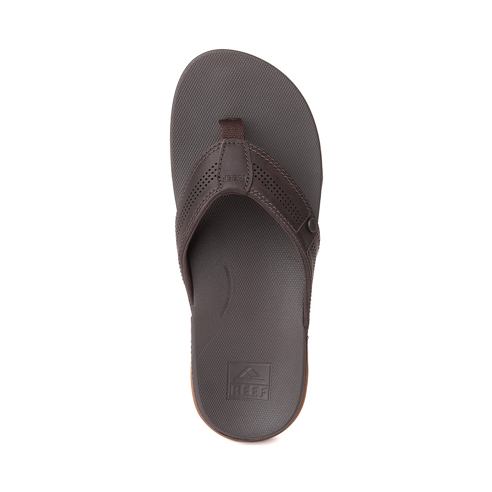 Mens Reef Cushion Lux Sandal - Brown | Journeys