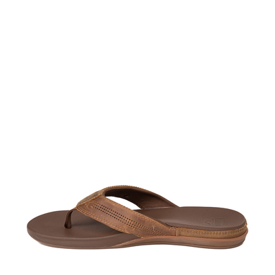 Alternate view of Mens Reef Cushion Lux Sandal - Toffee