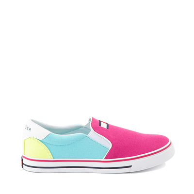 Womens Tommy Hilfiger Oaklyn Color-Block Slip On Casual Shoe - Multicolor