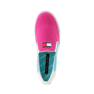 Womens Tommy Hilfiger Oaklyn Color-Block Slip On Casual Shoe - Multicolor