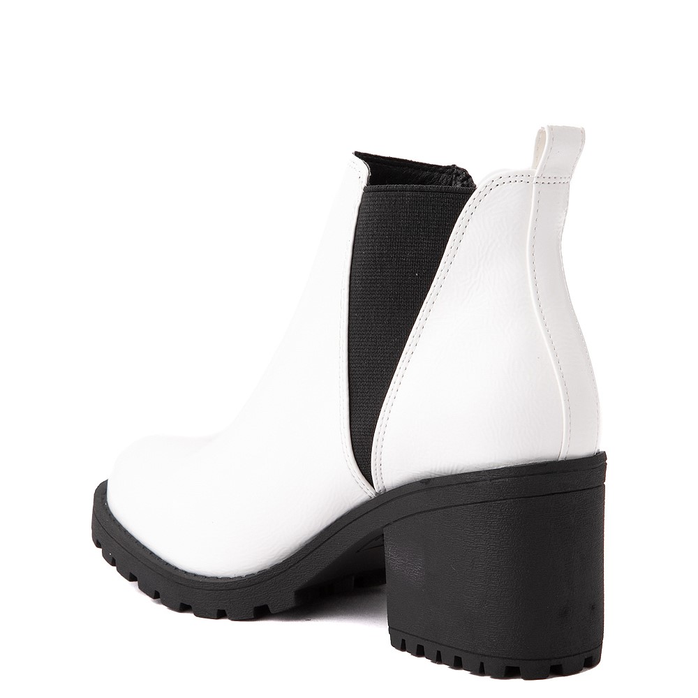 womens white chelsea boots