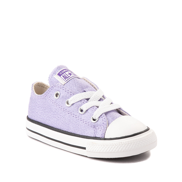 infant black glitter converse