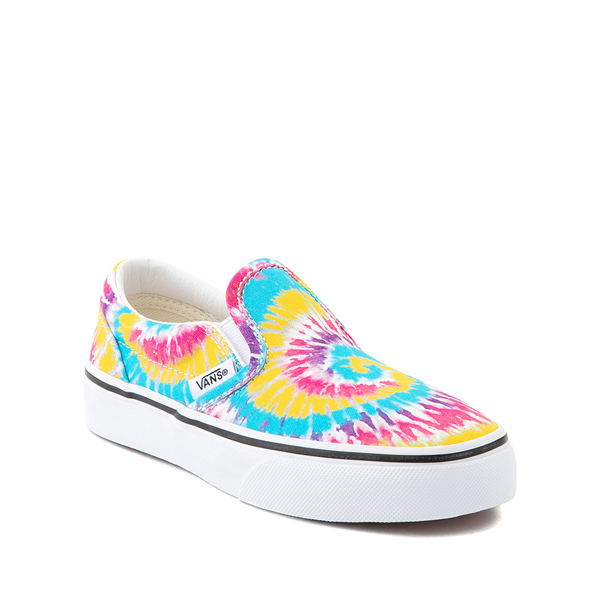 vans slip on tie dye skate shoe
