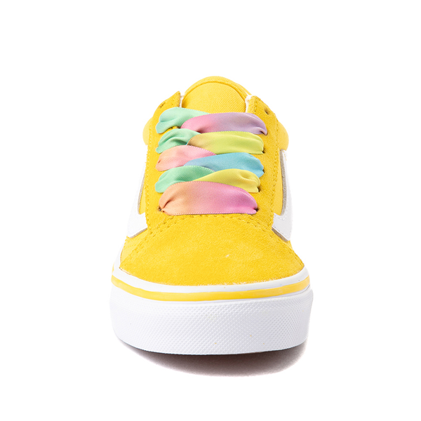 Vans Old Skool Skate Shoe - Little Kid - Cyber Yellow / Rainbow | Journeys