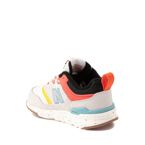 alternate view New Balance 997H Athletic Shoe - Baby / Toddler - White / MulticolorALT1