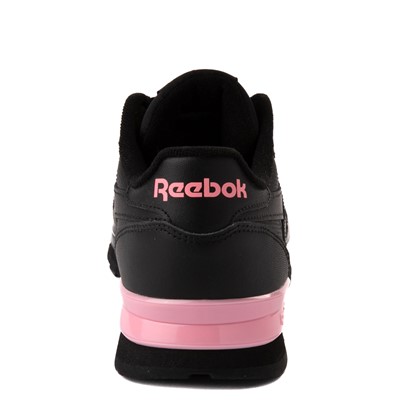 Fejl Øde ved siden af Womens Reebok Classic Leather Clip Athletic Shoe - Black / Pink | Journeys
