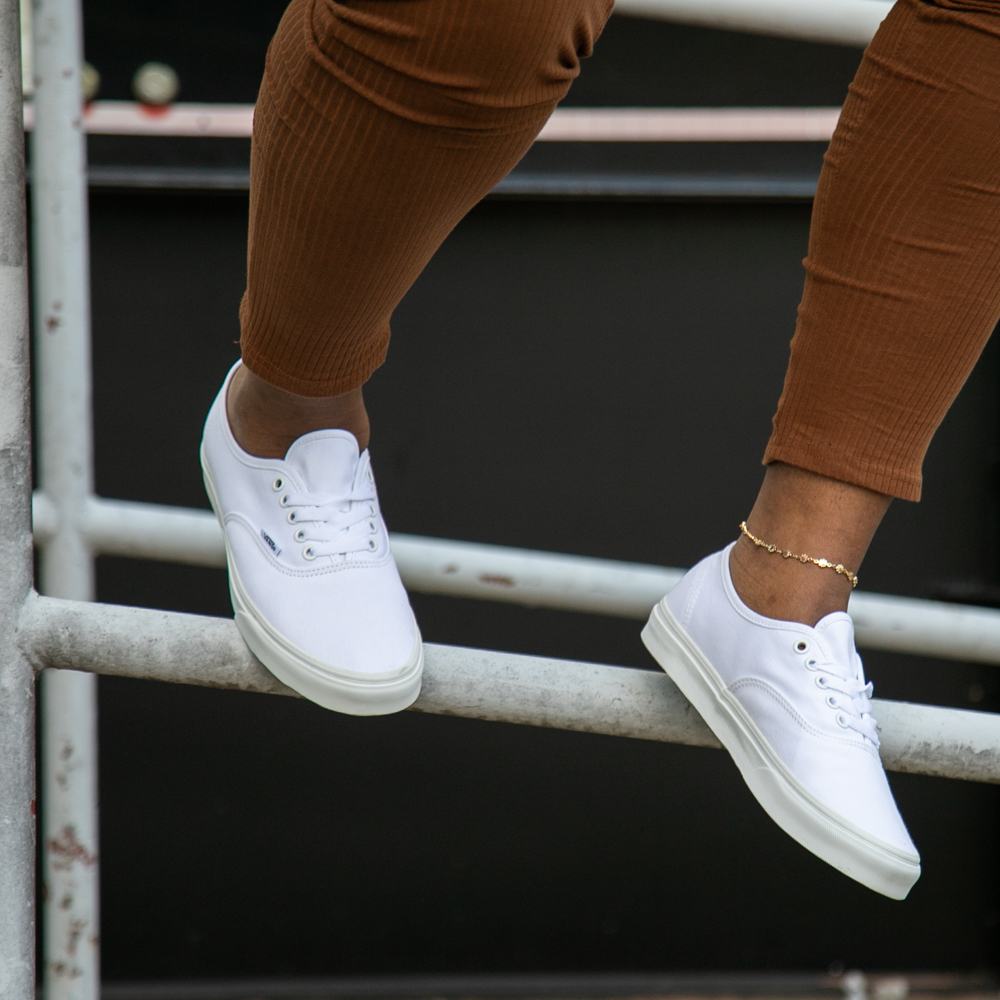 Vans Authentic Skate Shoe - True White