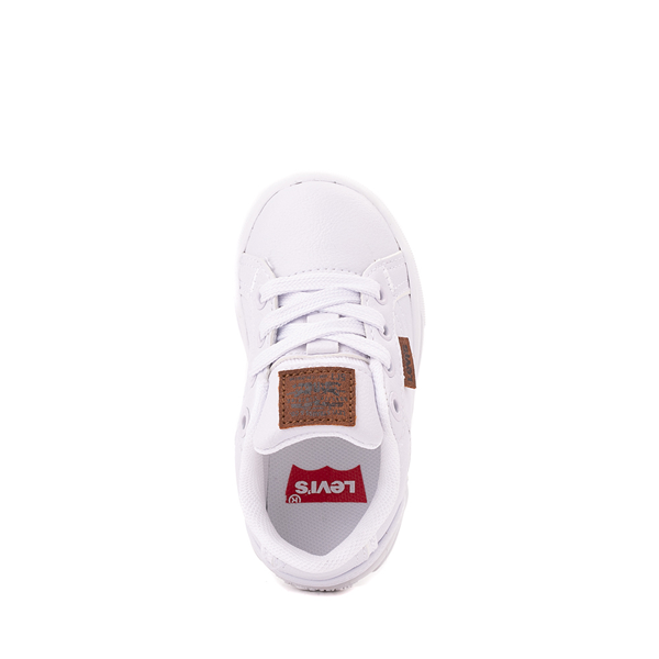 alternate view Levi's 501® Jeffrey Casual Shoe - Toddler - WhiteALT2