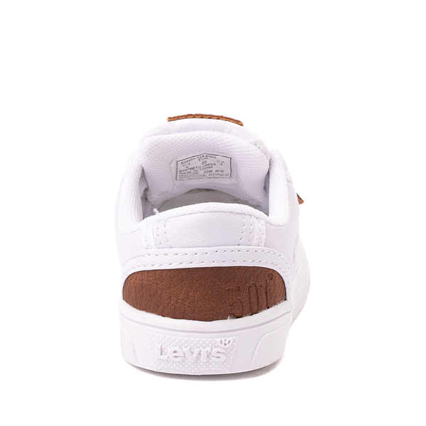 alternate view Levi's 501® Jeffrey Casual Shoe - Toddler - WhiteALT4