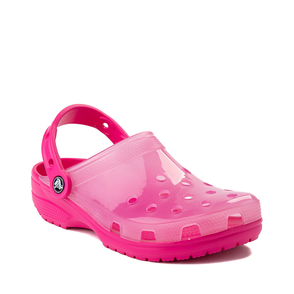 Crocs Classic Translucent Clog - Candy Pink | Journeys