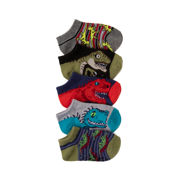 Alternate view of Dino Gripper Footies 5 Pack - Toddler - Multicolor