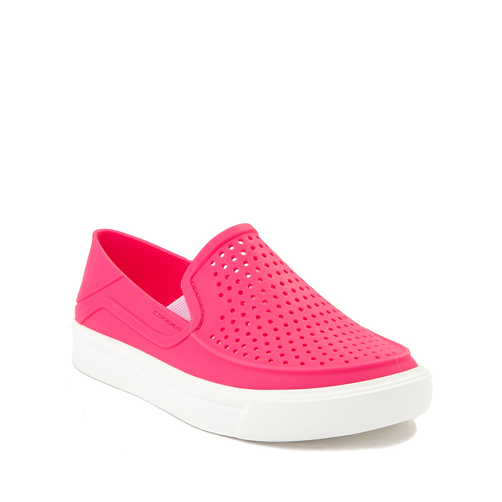 Crocs CitiLane Roka Slip On Casual Shoe - Little Kid - Paradise Pink ...