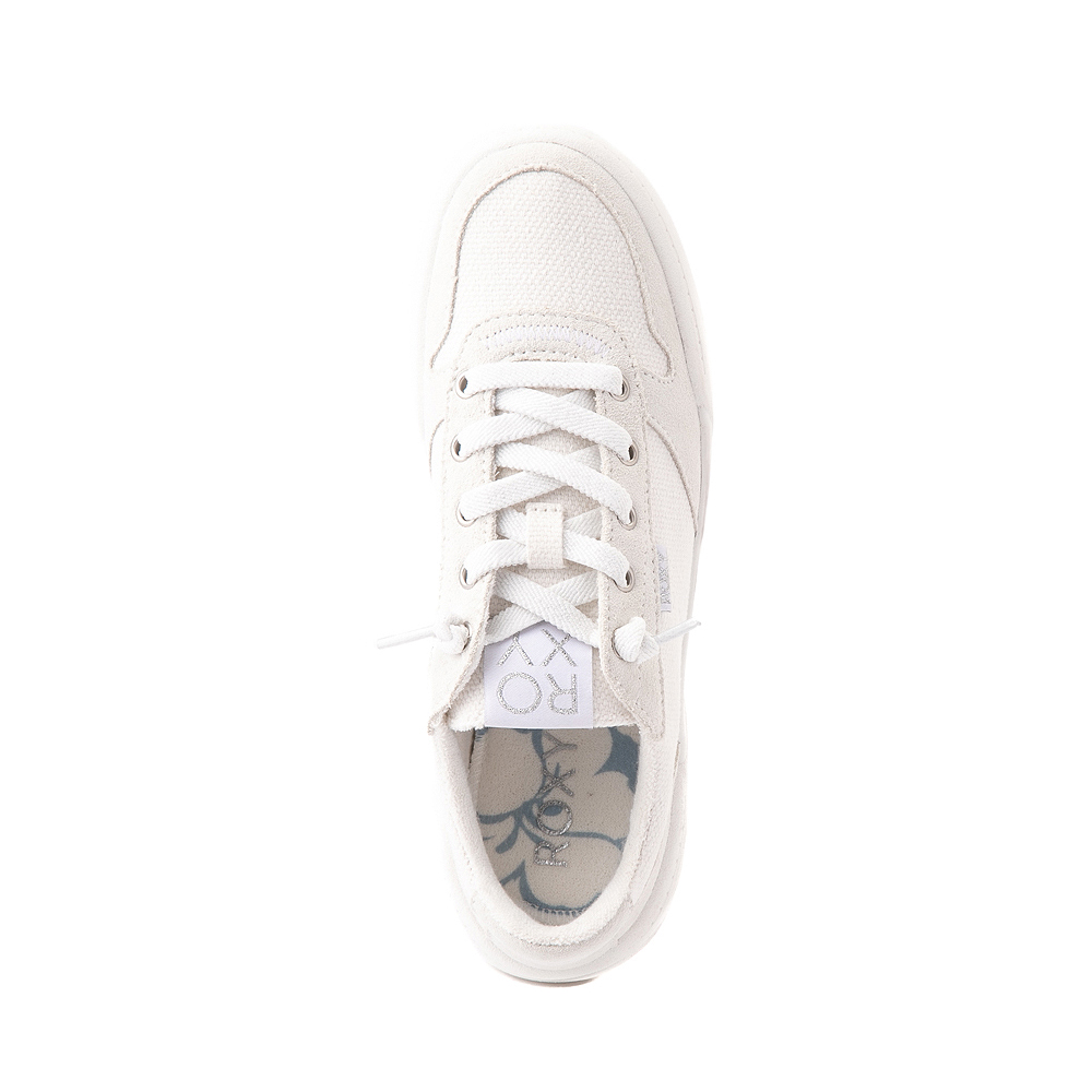 Womens Roxy Harper Slip On Casual Shoe - White Monochrome | Journeys