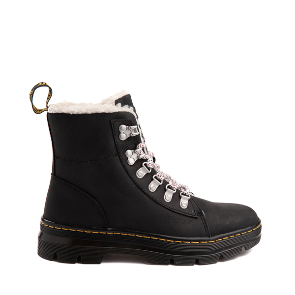 Main view of Dr. Martens Combs Fleece-Lined Boot - Black