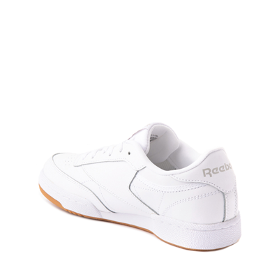 Alternate view of Reebok Club C Athletic Shoe - Big Kid - White / Gum
