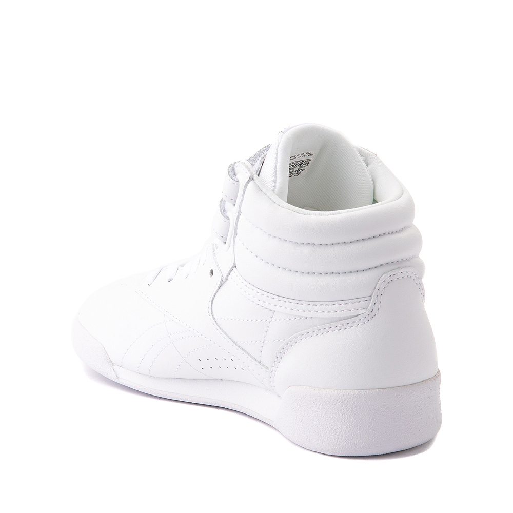 Reebok Freestyle J93534 White Leather Classic Shoes Youth 