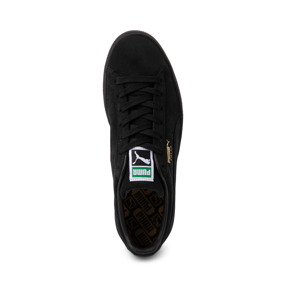 puma suede black sneakers