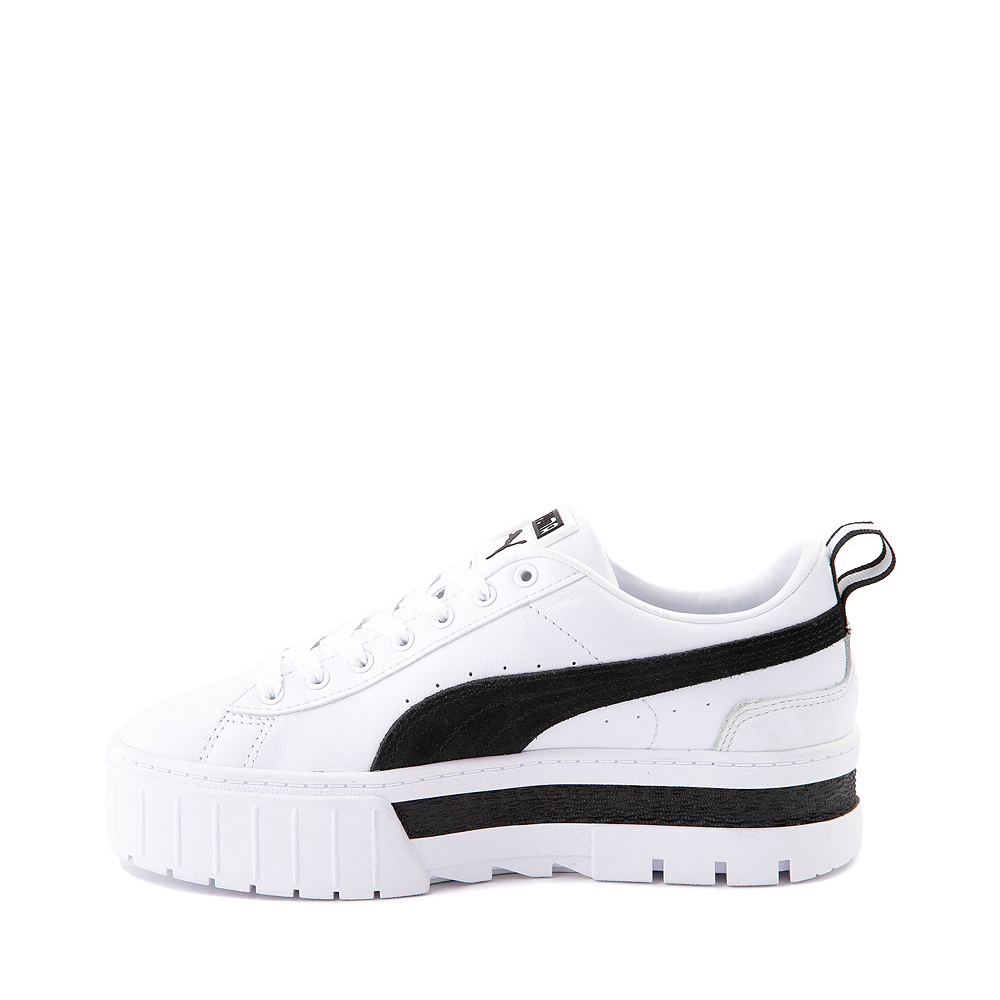 puma shoes black and white women