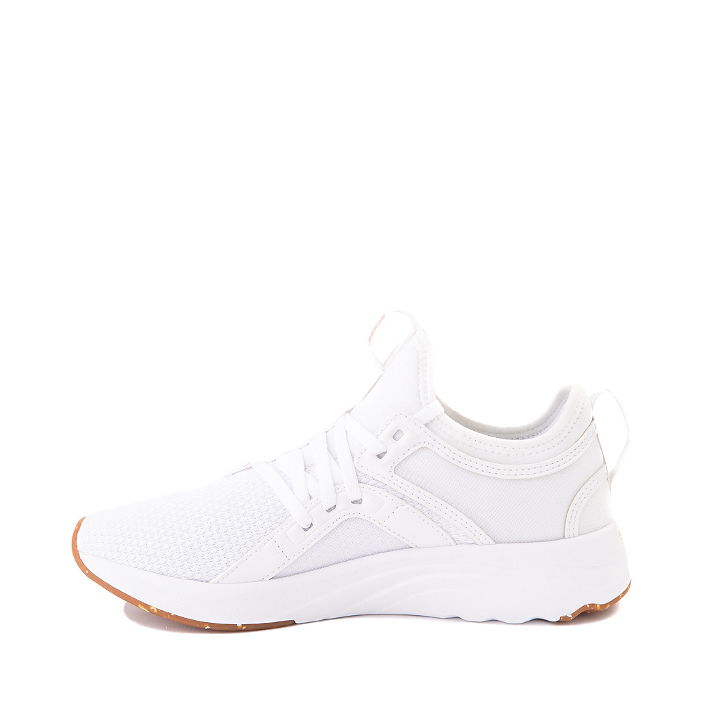 Womens PUMA Softride Sophia Luxe Athletic Shoe - White / Rose Gold ...