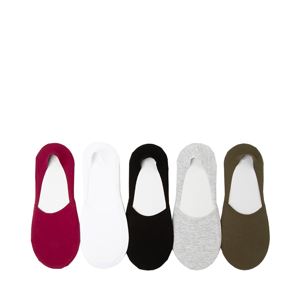 Main view of Mens Invisible Liners 5 Pack - Multicolor