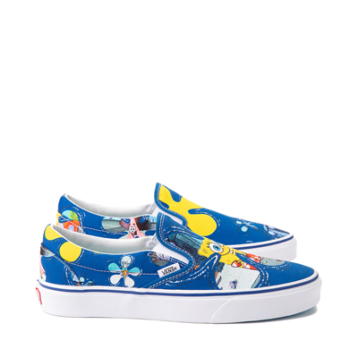 blue spongebob vans