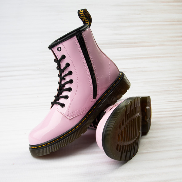 Dr. Martens 1460 8-Eye Patent Boot - Little Kid / Big Kid - Pale Pink