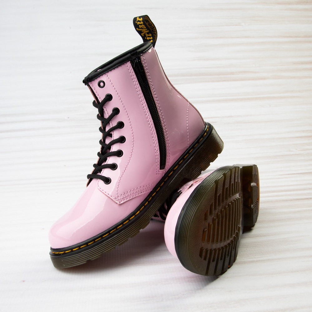 Pale Pink Dr.martens Girls Little-big Kid 1460 Combat Boot