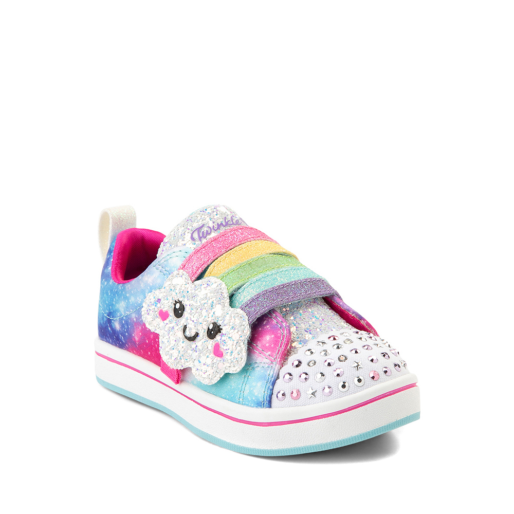 Skechers Twinkle Toes Sparkle Rays Rainbow Cloud Sneaker - Toddler ...